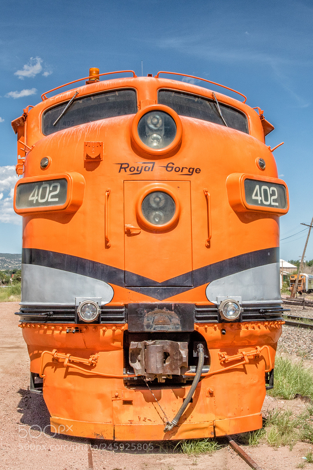 Canon EOS 7D Mark II sample photo. Royal gorge locomotive photography