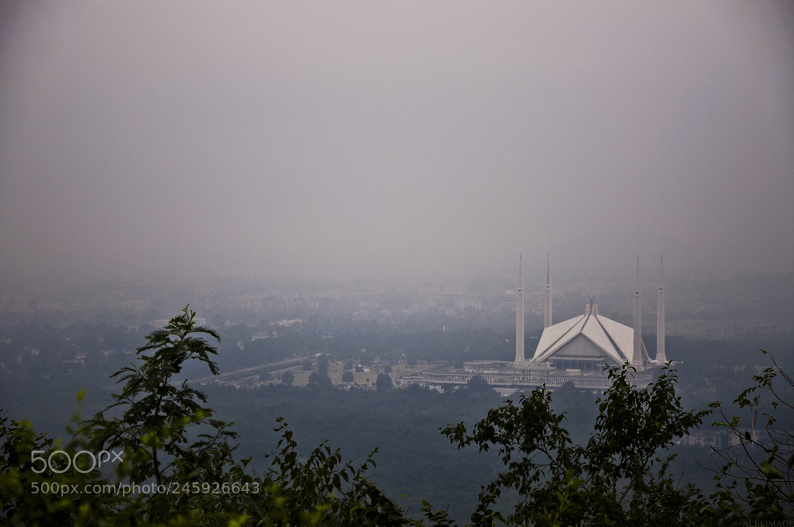 Nikon D90 sample photo. Faisal mosque, islamabad photography