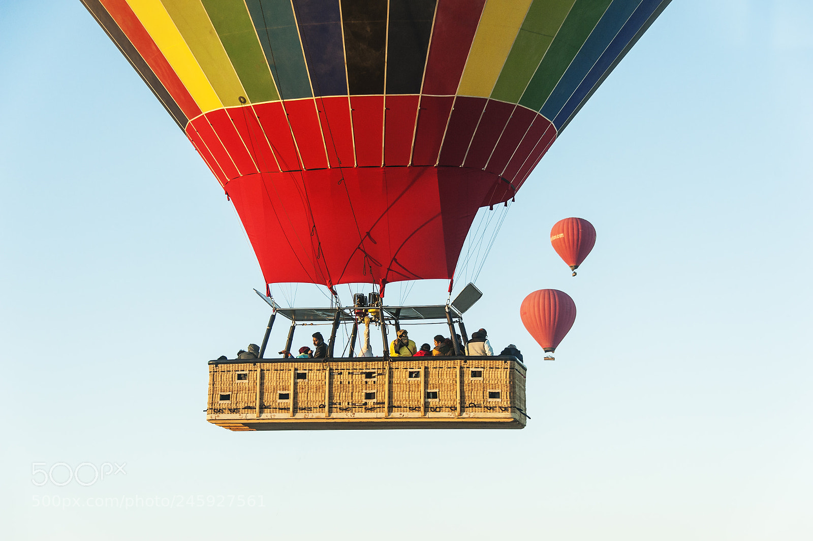 Nikon D700 sample photo. Hot air balloon photography
