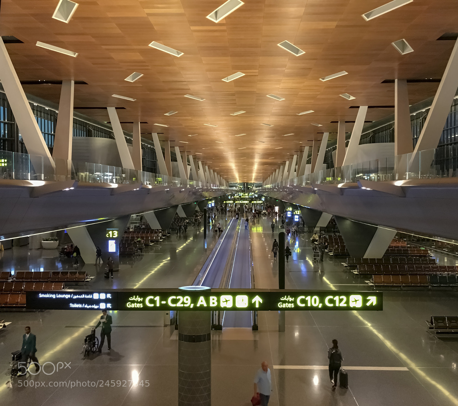 Apple iPhone 6s sample photo. Hamad international airport photography