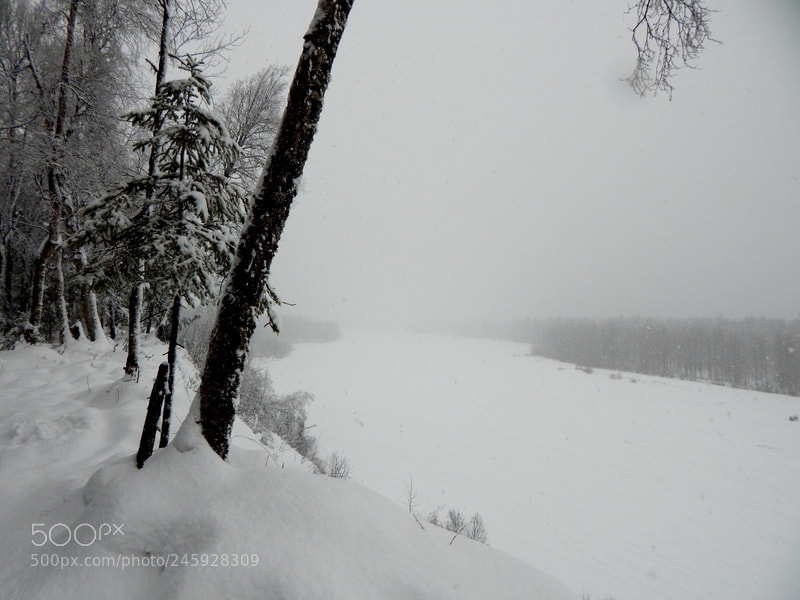 Nikon Coolpix L830 sample photo. Frozen river photography