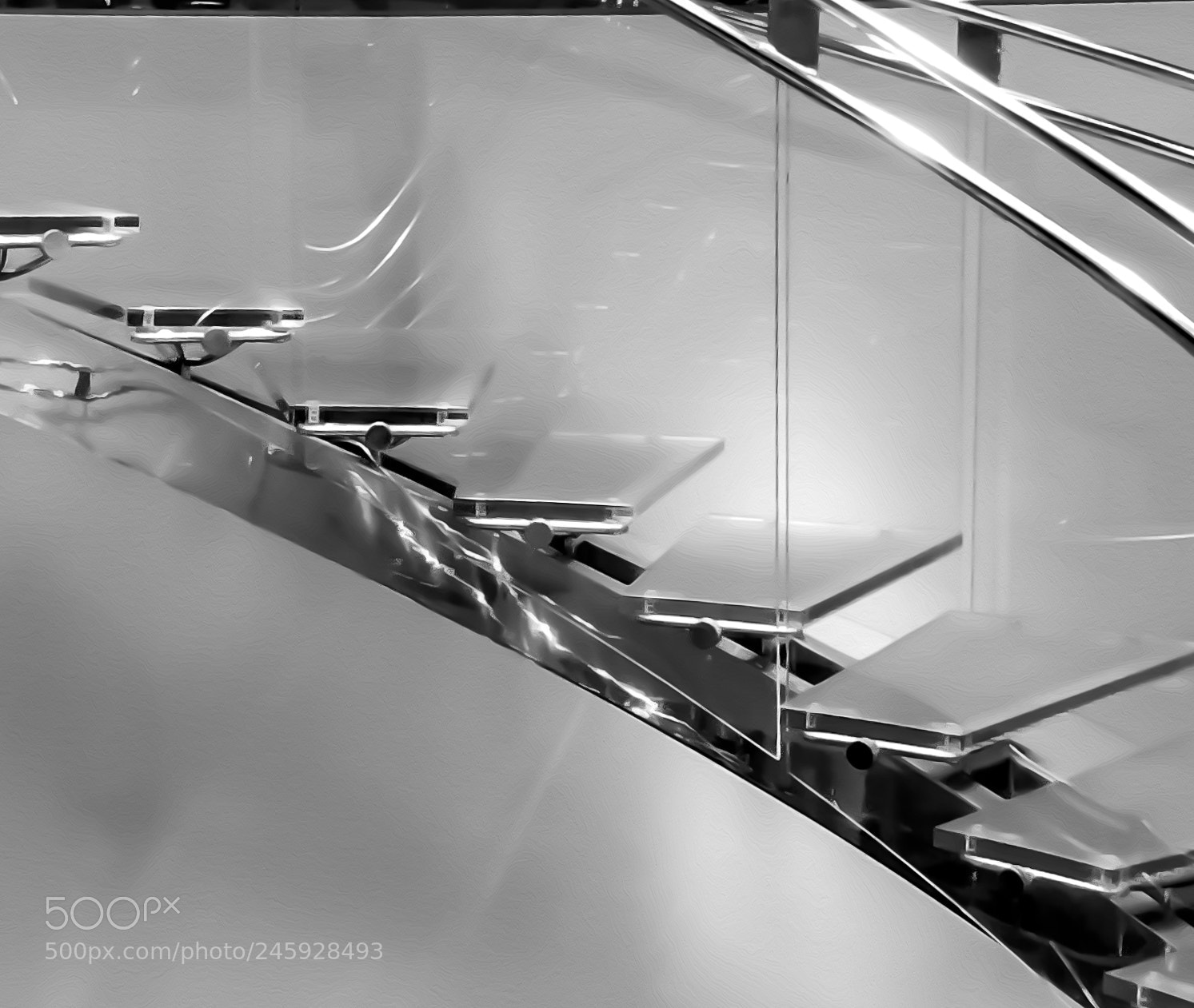 Samsung Galaxy S8 sample photo. Glass stairway photography