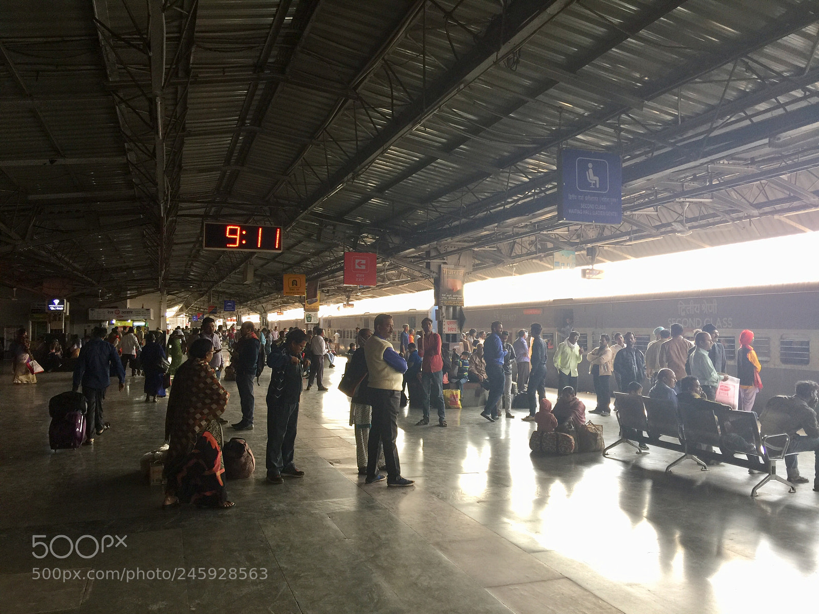 Apple iPhone 6 Plus sample photo. Railway station, bilaspur, india photography