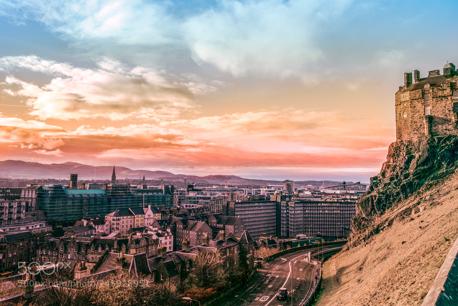 Nikon D810 sample photo. Edinburgh photography