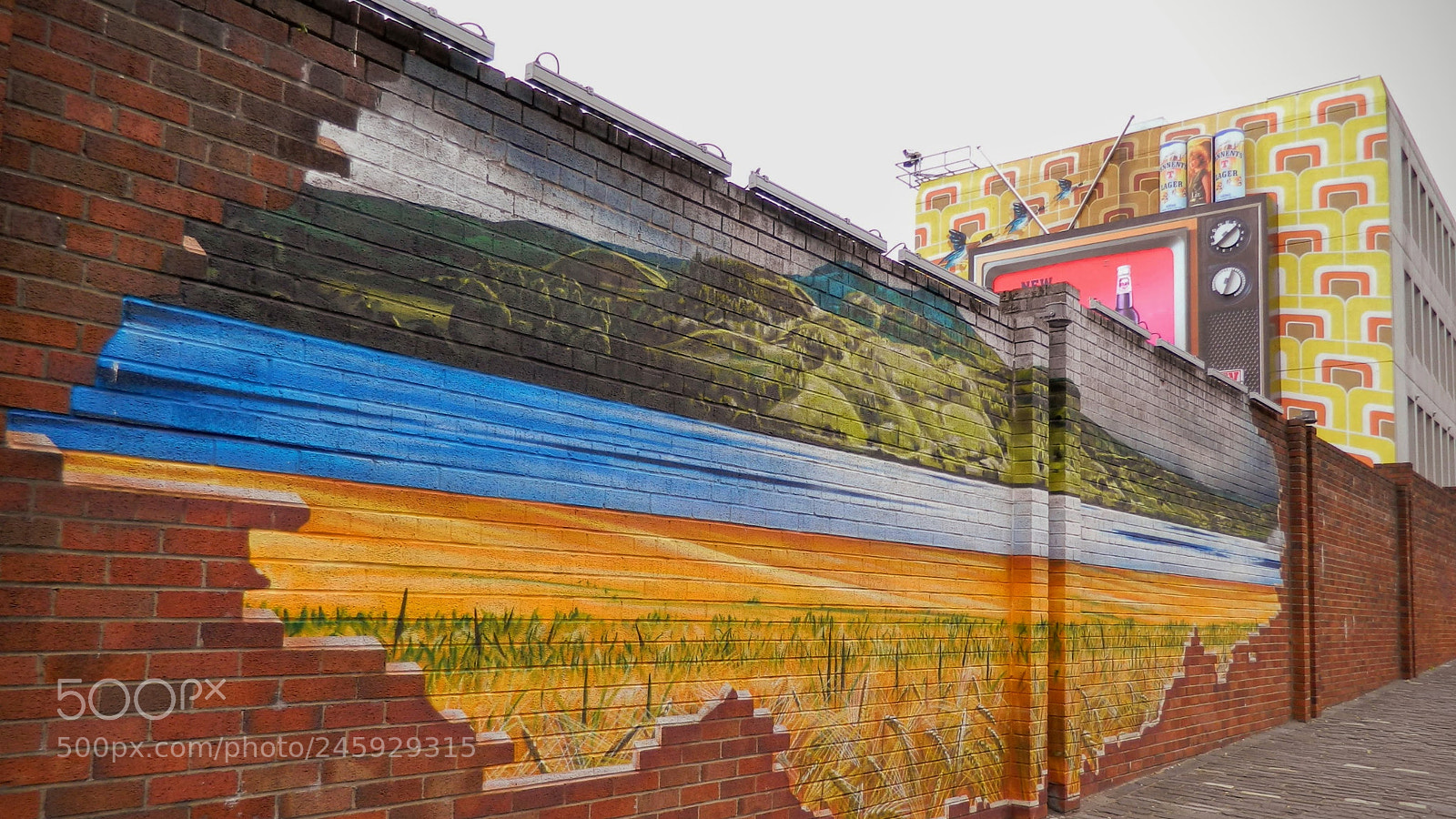 Nikon Coolpix L120 sample photo. Mural photography