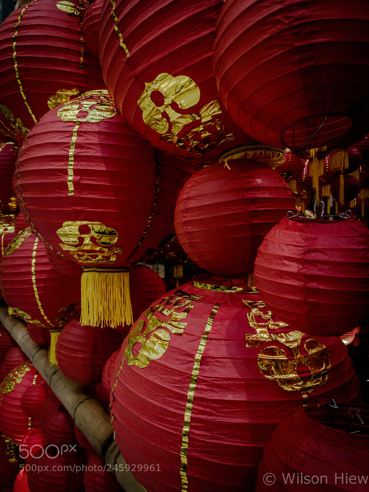 Apple iPhone sample photo. Chinese lanterns photography