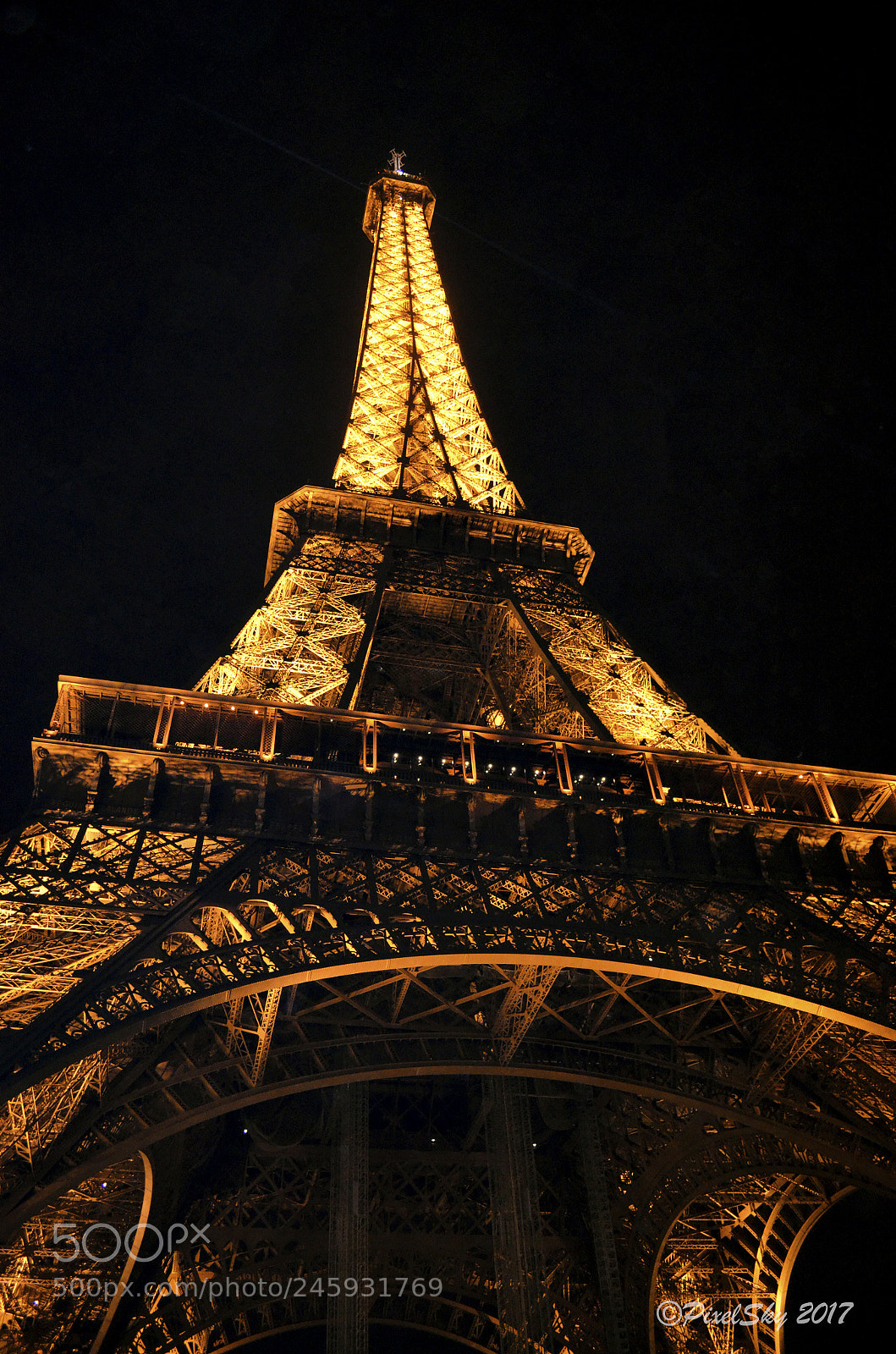 Nikon D5100 sample photo. Eiffel tower photography