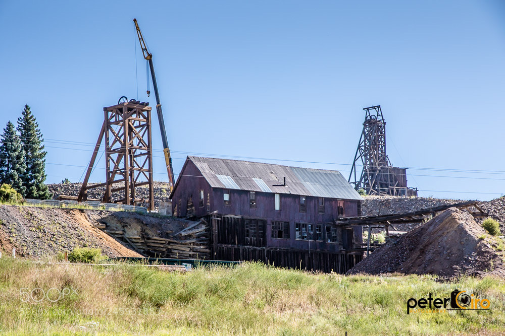 Canon EOS 7D Mark II sample photo. Old gold mine in photography