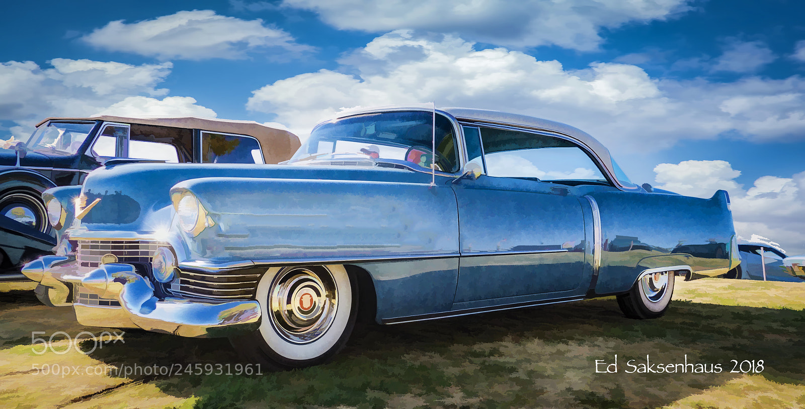 Panasonic Lumix DMC-FZ1000 sample photo. Blue cadillac photography