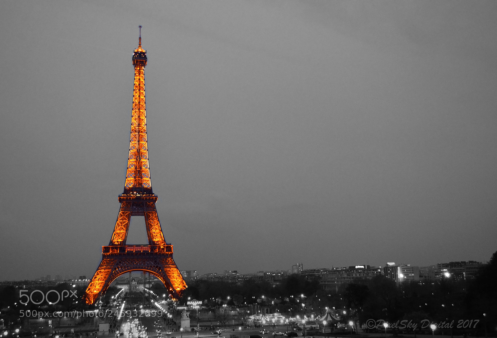 Nikon D5100 sample photo. Eiffel tower photography