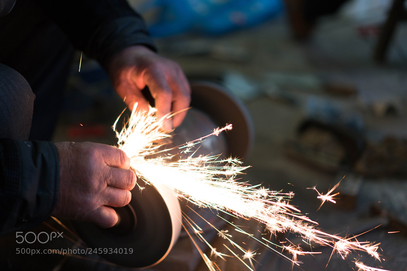Sony a7R II sample photo. The firework in hand photography