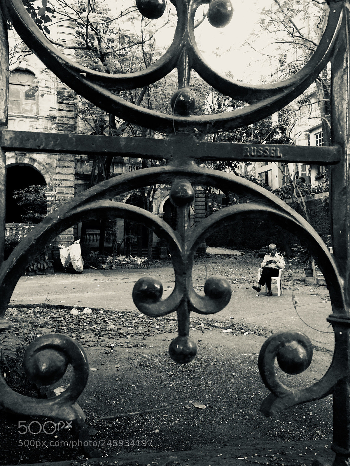 Apple iPhone 6 Plus sample photo. Bombay in b&w. photography