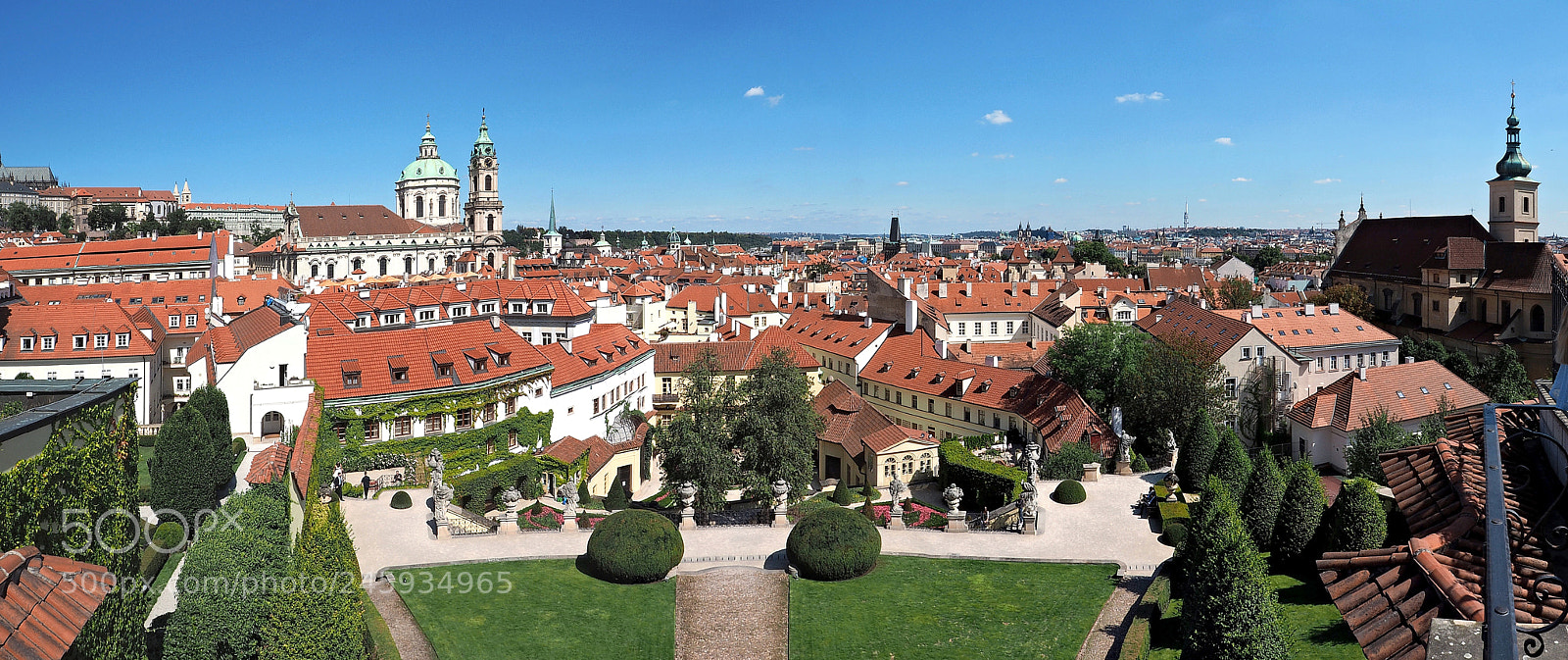 Olympus OM-D E-M10 sample photo. Prague panorama photography