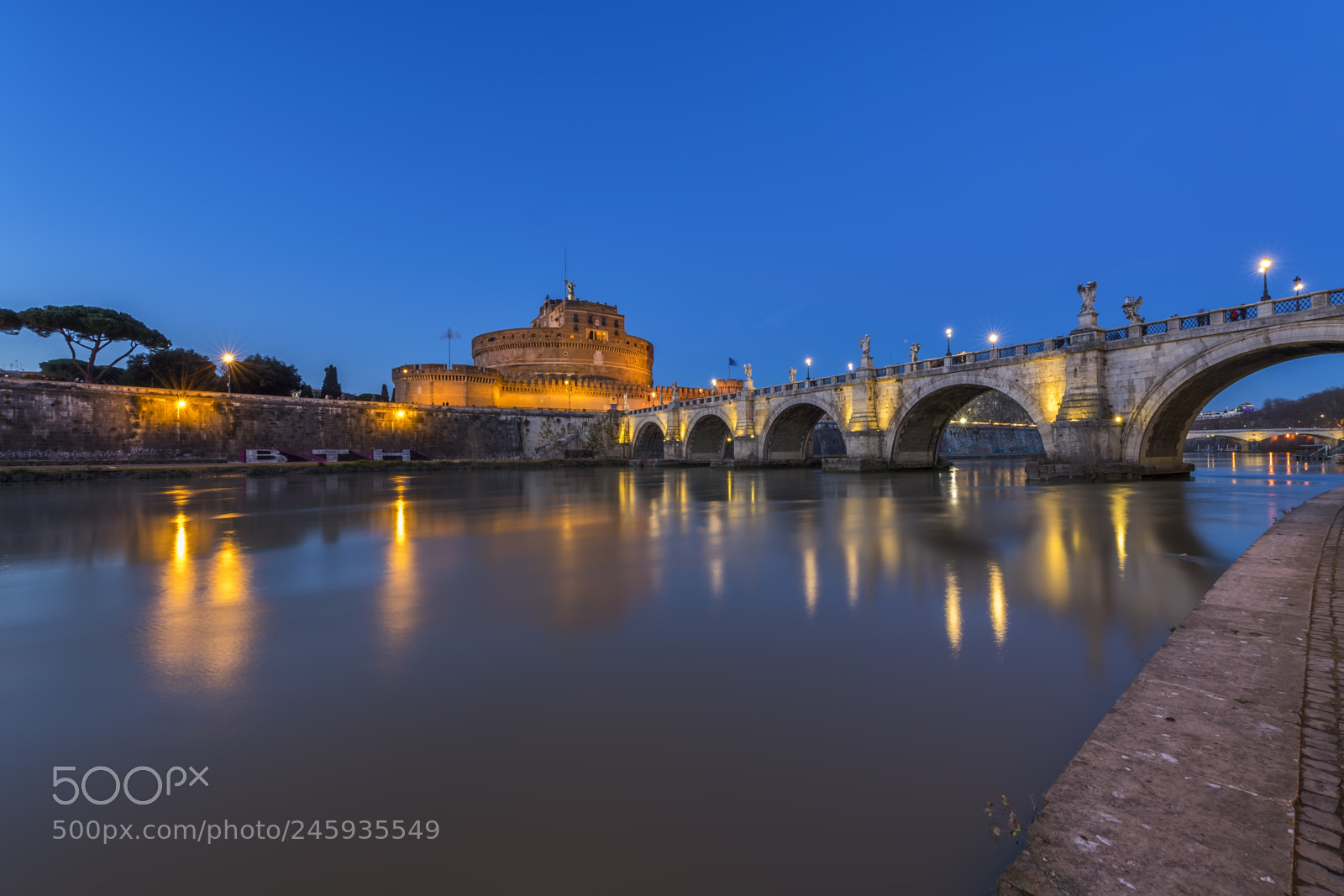 Nikon D5 sample photo. Castel sant'angelo photography