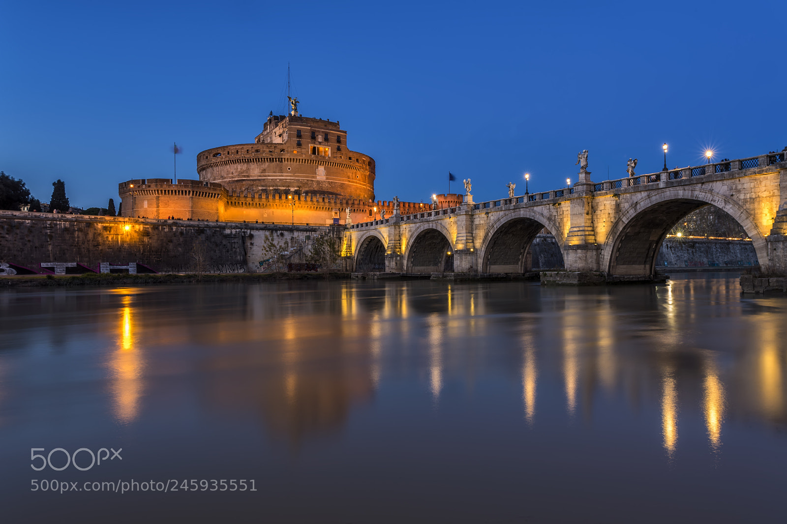 Nikon D5 sample photo. Castel sant'angelo photography