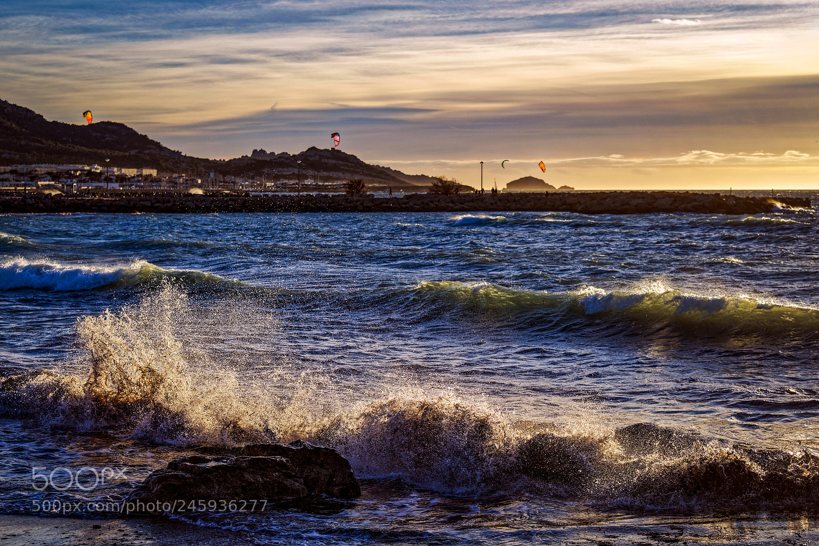 Nikon D800 sample photo. Seaside at twilight photography
