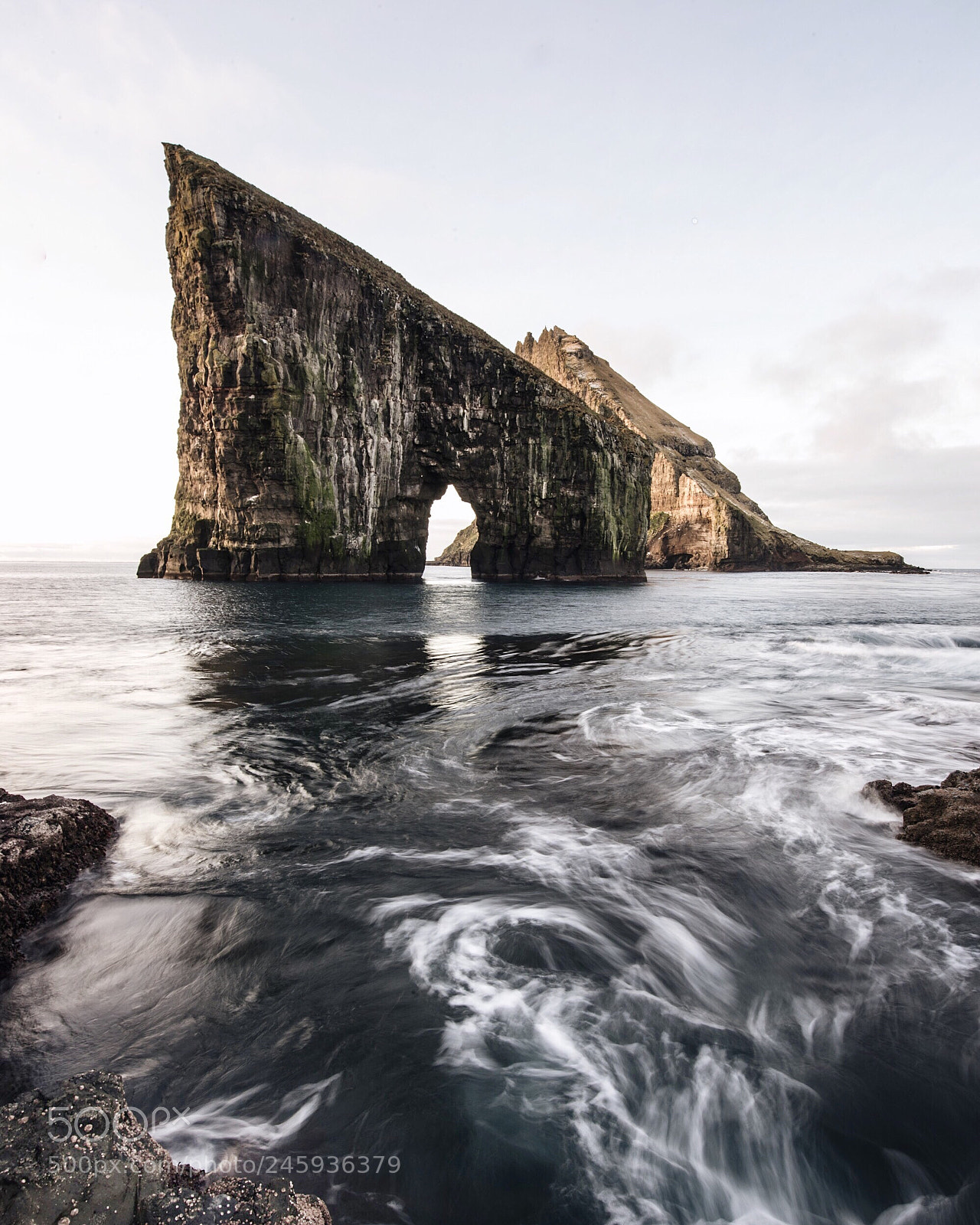 Nikon D810 sample photo. Drangarnir. vagar. @visitfaroeislands #faroeislands photography