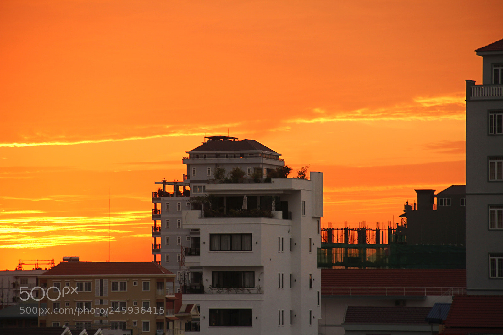 Canon EOS 7D sample photo. Sunset from starna apartment photography