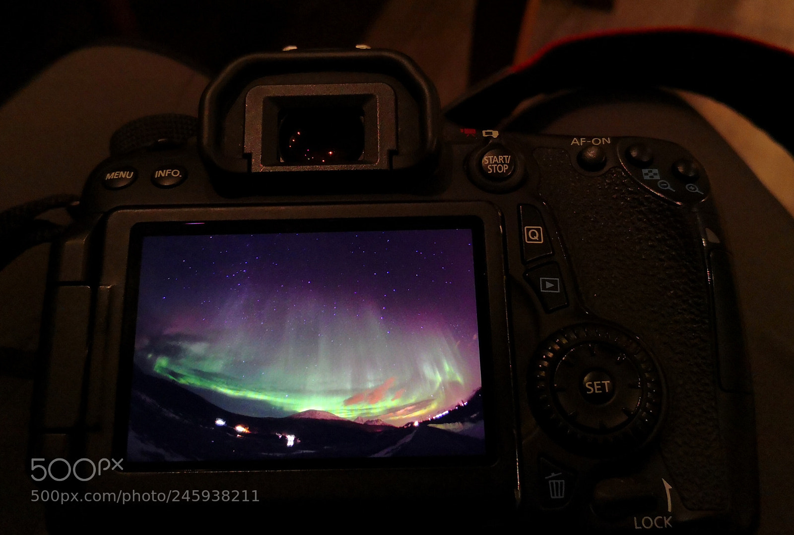 HUAWEI Mate 10 sample photo. Aurora boreal en lofoten photography