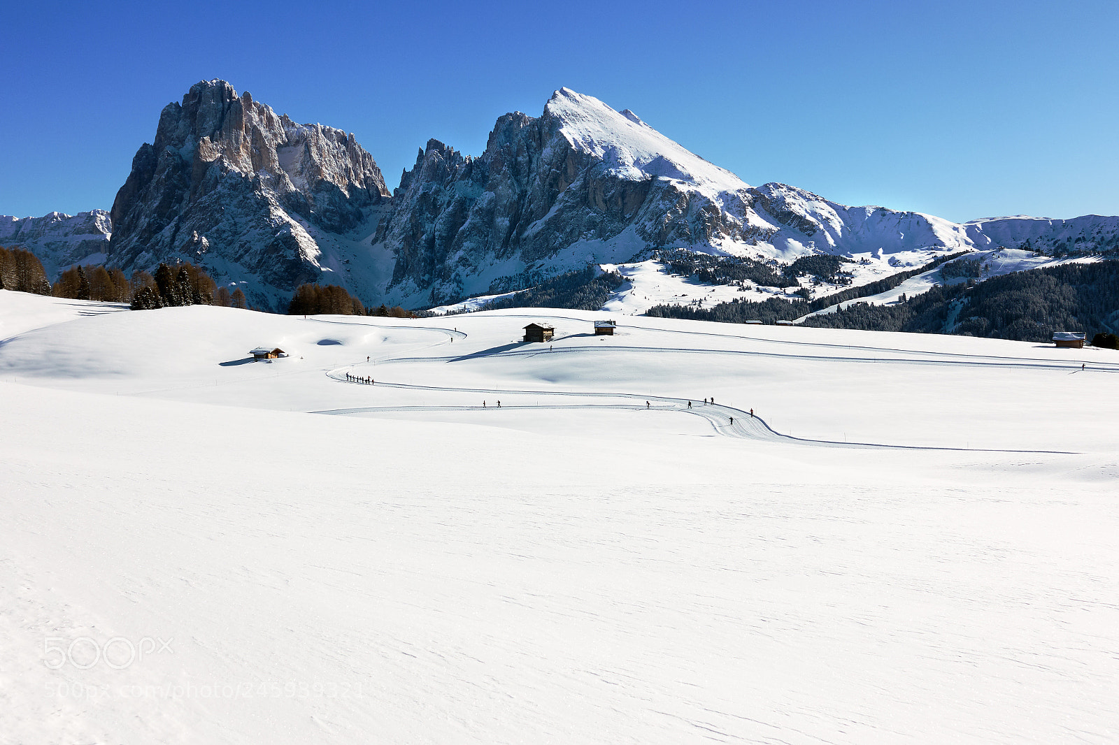 Sony DSC-RX100M5 sample photo. Snow fields on seiser photography