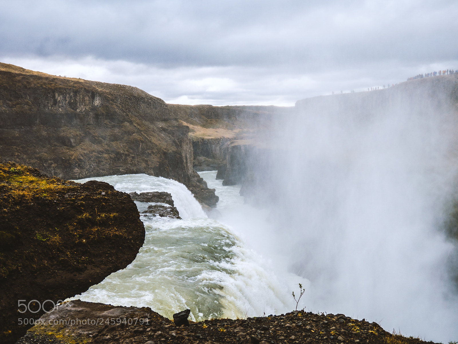 Panasonic Lumix DMC-G7 sample photo. Gullfoss close-up photography