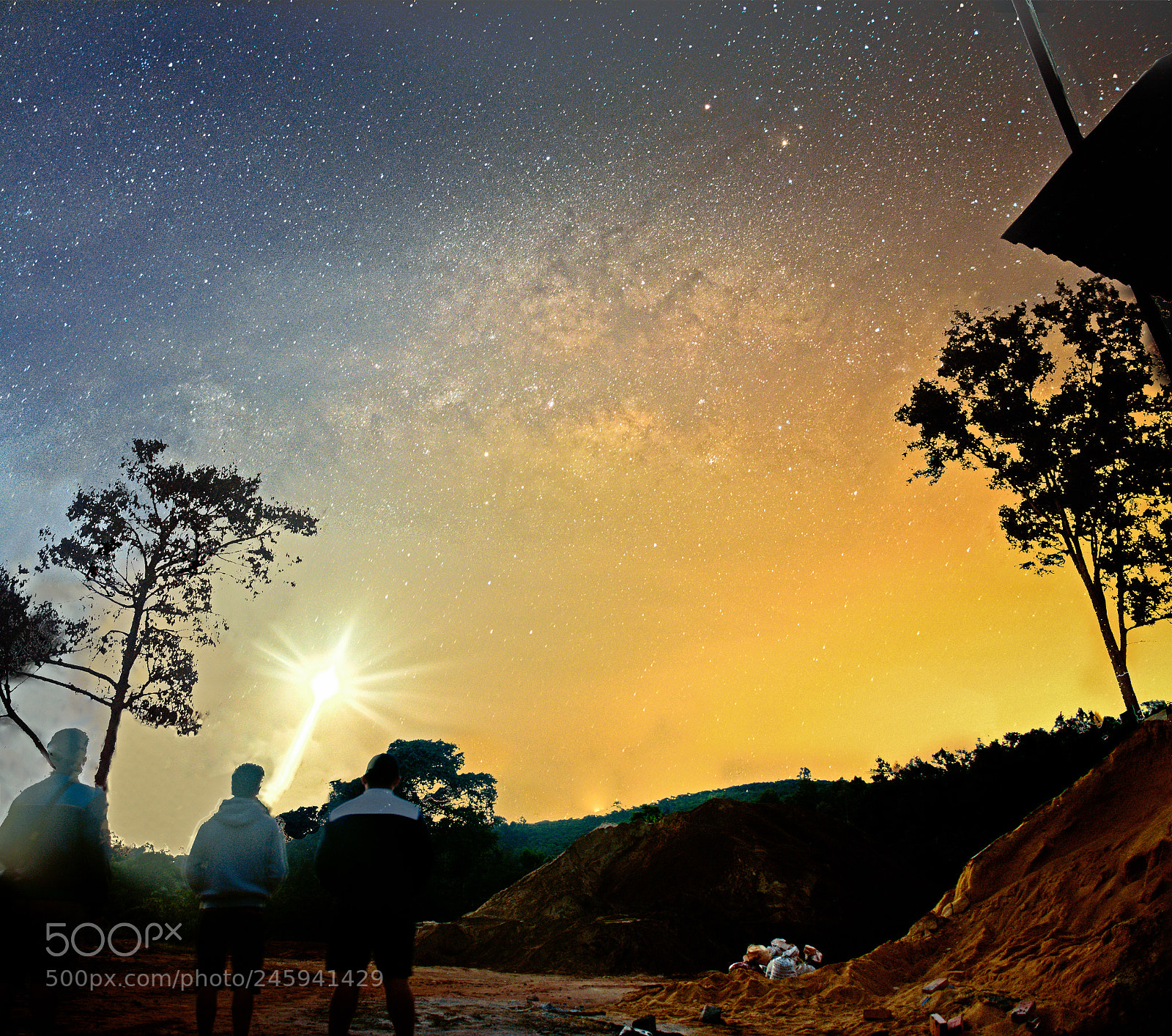 Nikon D7100 sample photo. Starry night photography