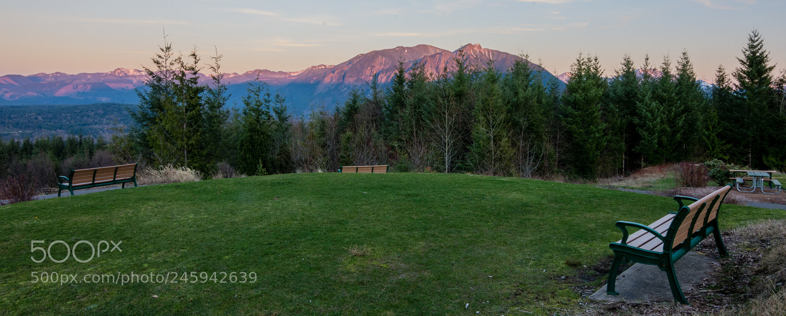 Nikon D7200 sample photo. Sunset on a mountain photography