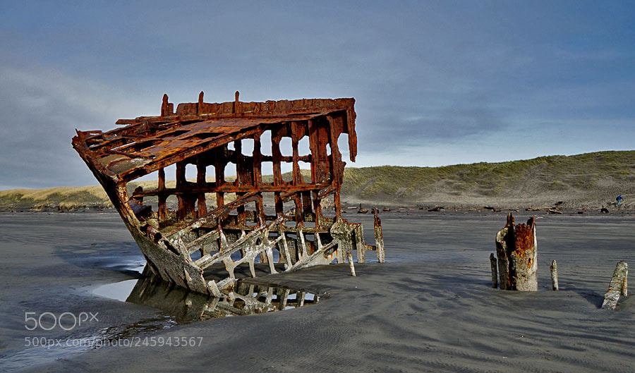 Sony a6000 sample photo. Shipwreck of peter iredale photography