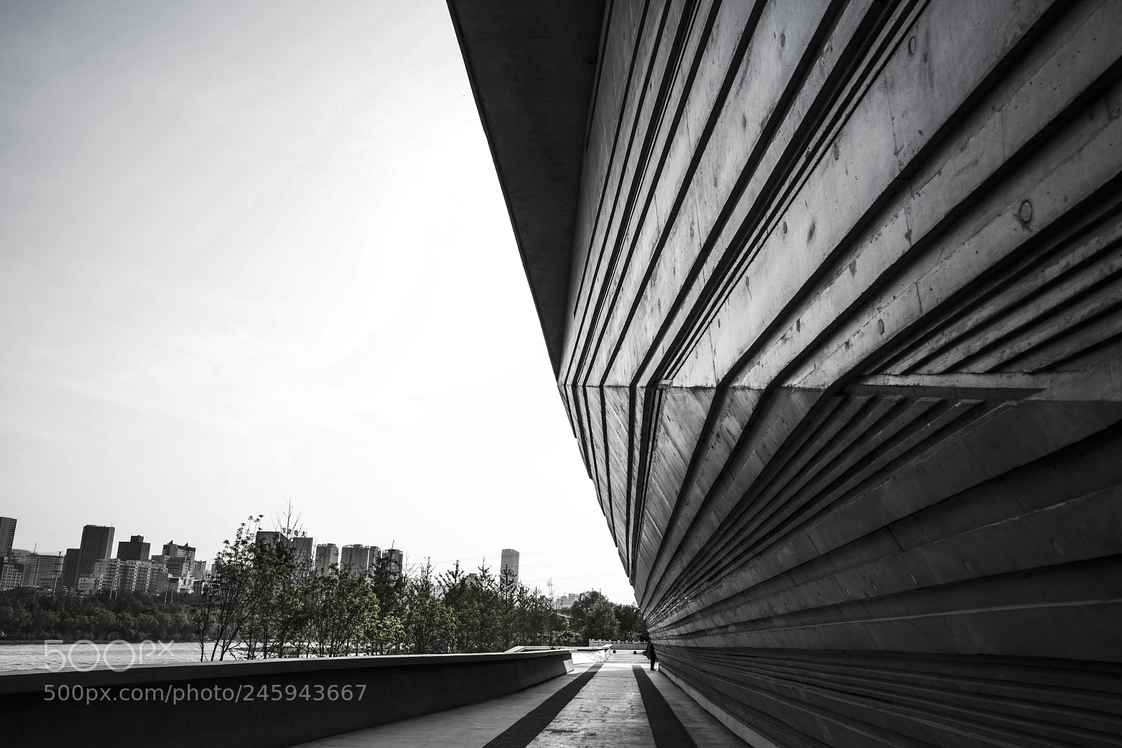 Sony a7R II sample photo. Modern architecture in lanzhou photography