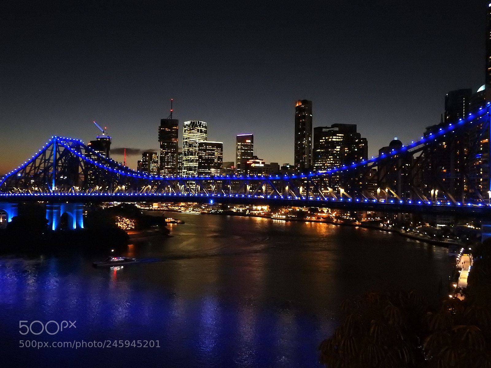 Nikon Coolpix P900 sample photo. Brisbane after dark 5 photography