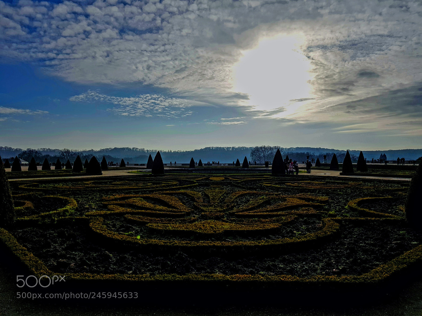 Samsung Galaxy S8+ sample photo. Landscape in versailles photography