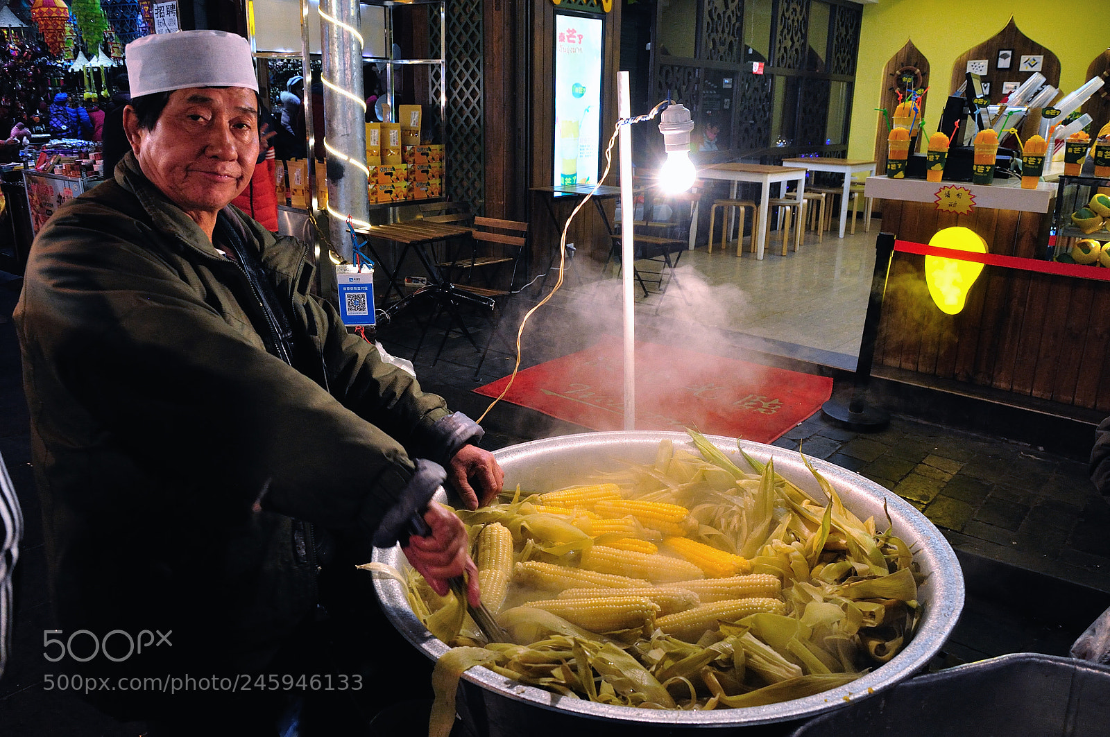 Nikon D90 sample photo. Chinese street market photography