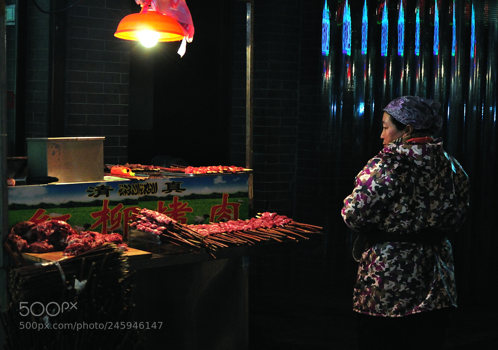 Nikon D90 sample photo. Chinese street market photography