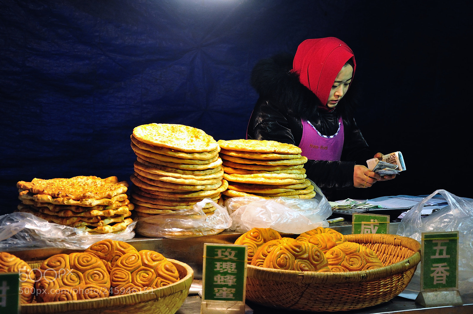 Nikon D90 sample photo. Chinese street market photography