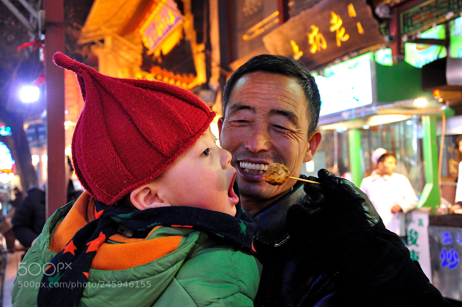 Nikon D90 sample photo. Chinese street market photography