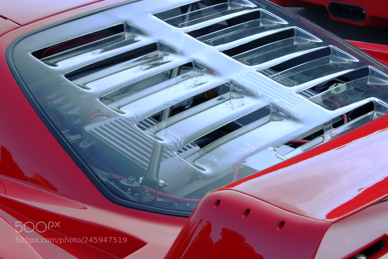 Canon EOS 600D (Rebel EOS T3i / EOS Kiss X5) sample photo. Ferrari details photography