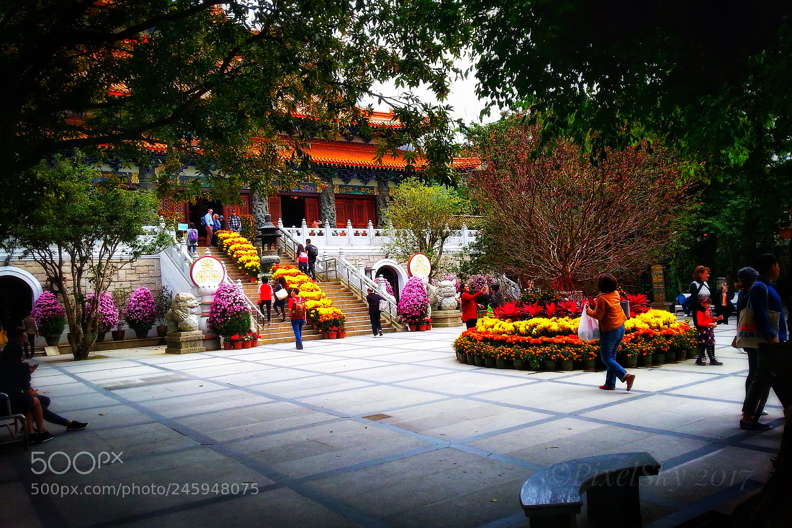 Samsung Galaxy S3 sample photo. At po lin monastery photography
