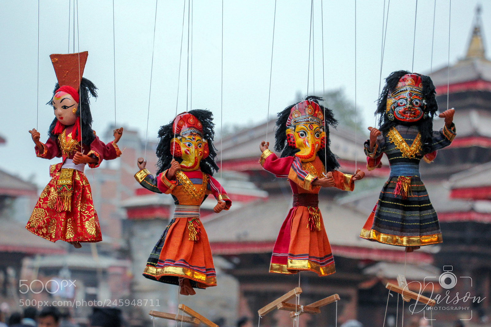 Canon EOS 60D sample photo. Nepalese puppets photography