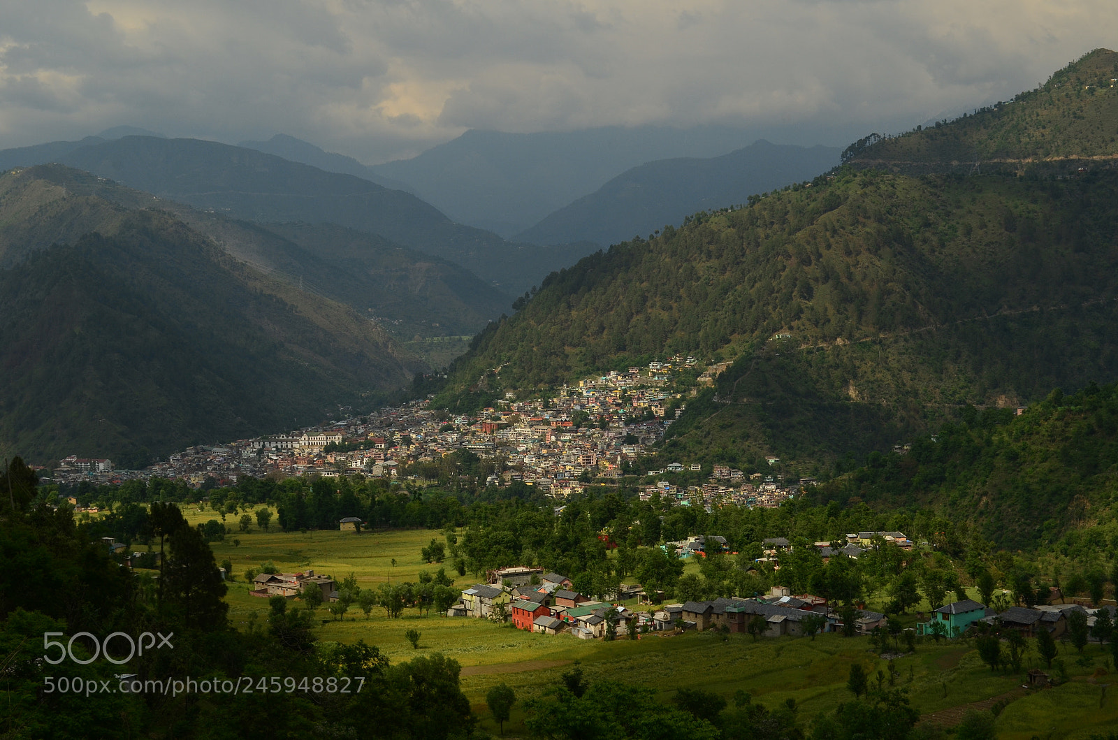 Nikon D5100 sample photo. Chamba valley in himachal photography