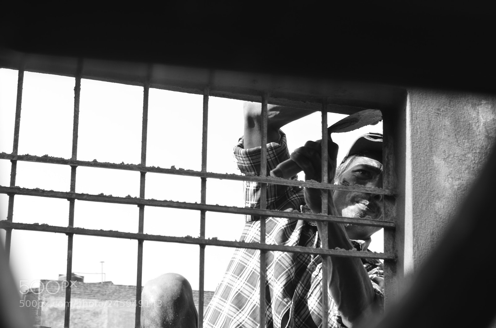 Nikon D5100 sample photo. A worker photography