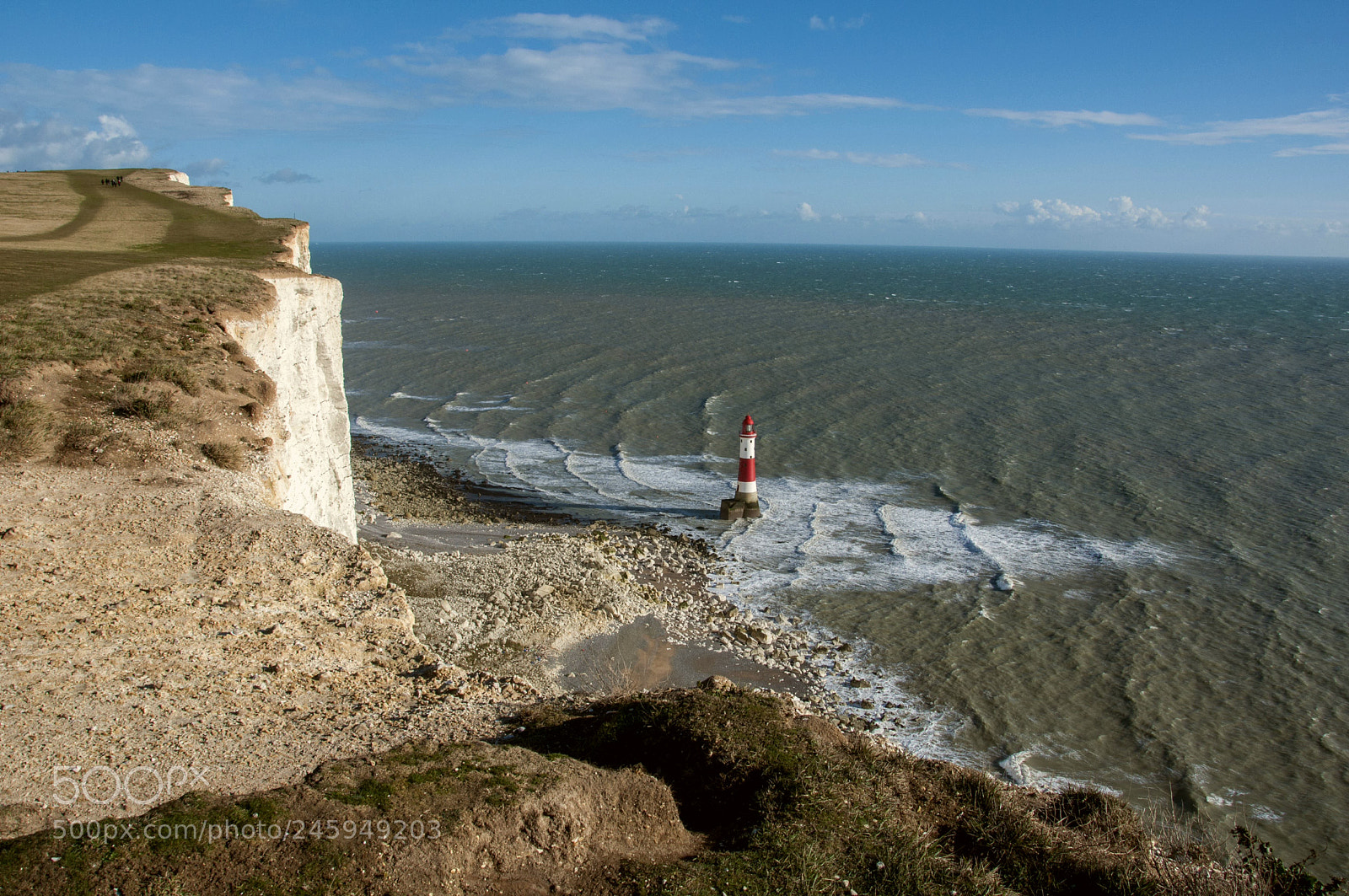 Nikon D90 sample photo. Beachy head lighthouse photography