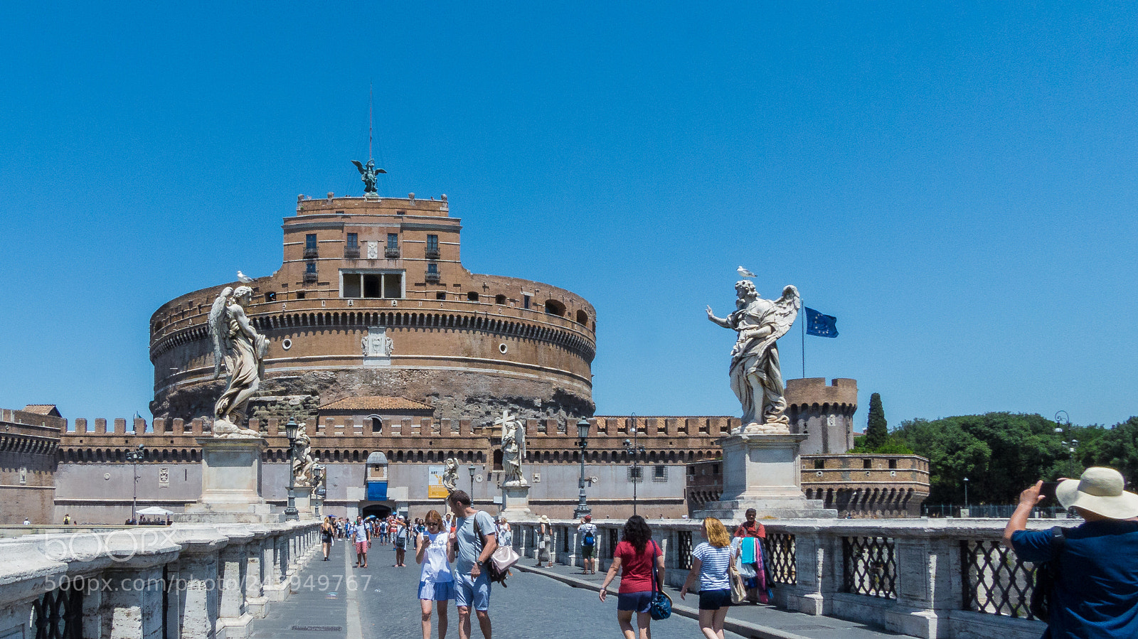 Panasonic Lumix DMC-FZ200 sample photo. Castel sant'angelo photography