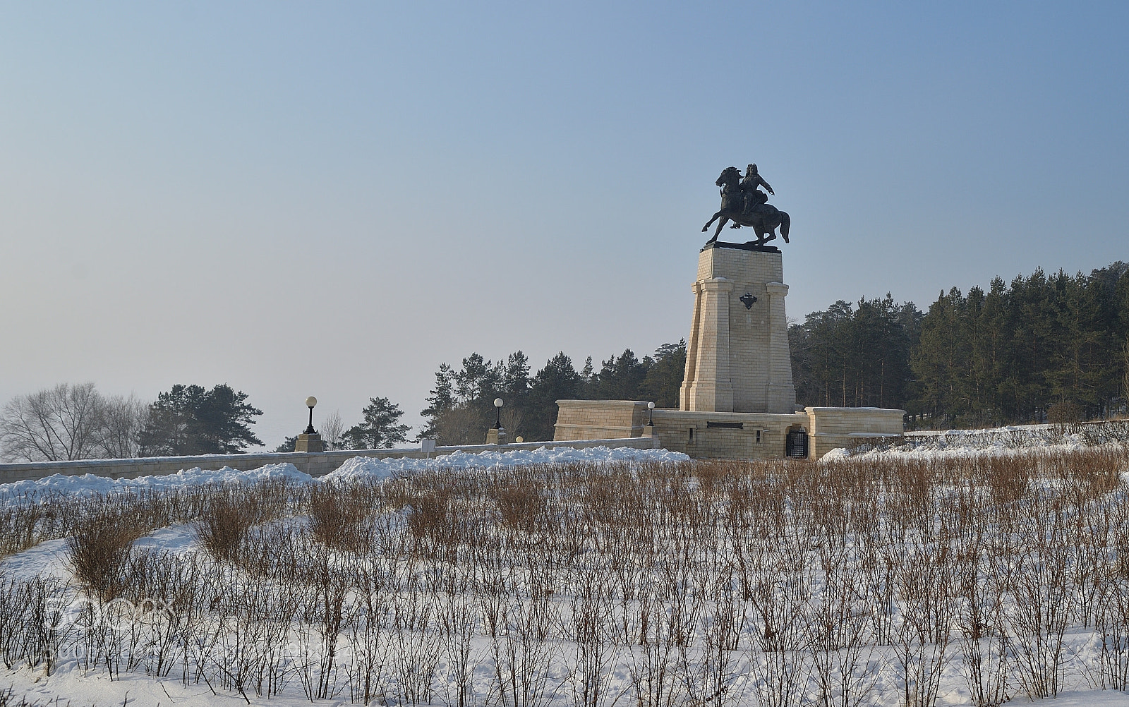 Nikon Df sample photo. Monument photography