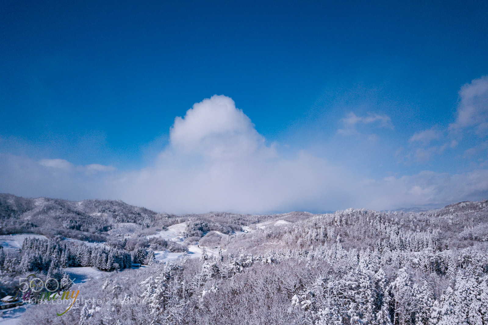 DJI FC220 sample photo. Good morning! with cloud photography