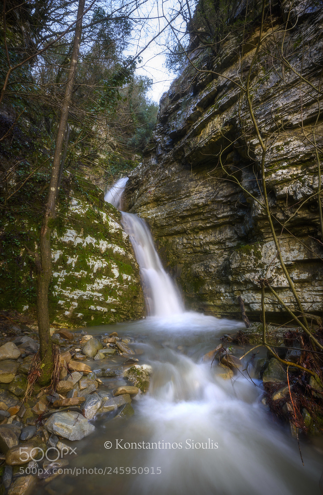 Nikon D7200 sample photo. Waterfall photography