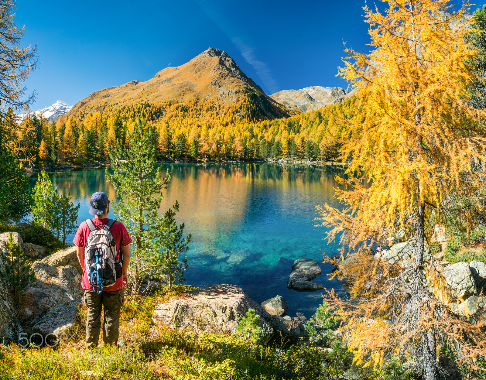 Sony ILCA-77M2 sample photo. Wanderer am lago di photography