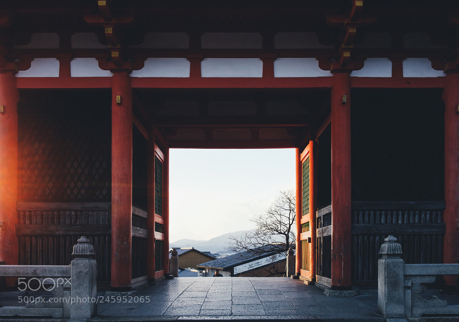 Fujifilm X-T20 sample photo. Kiyomizu temple at dusk photography