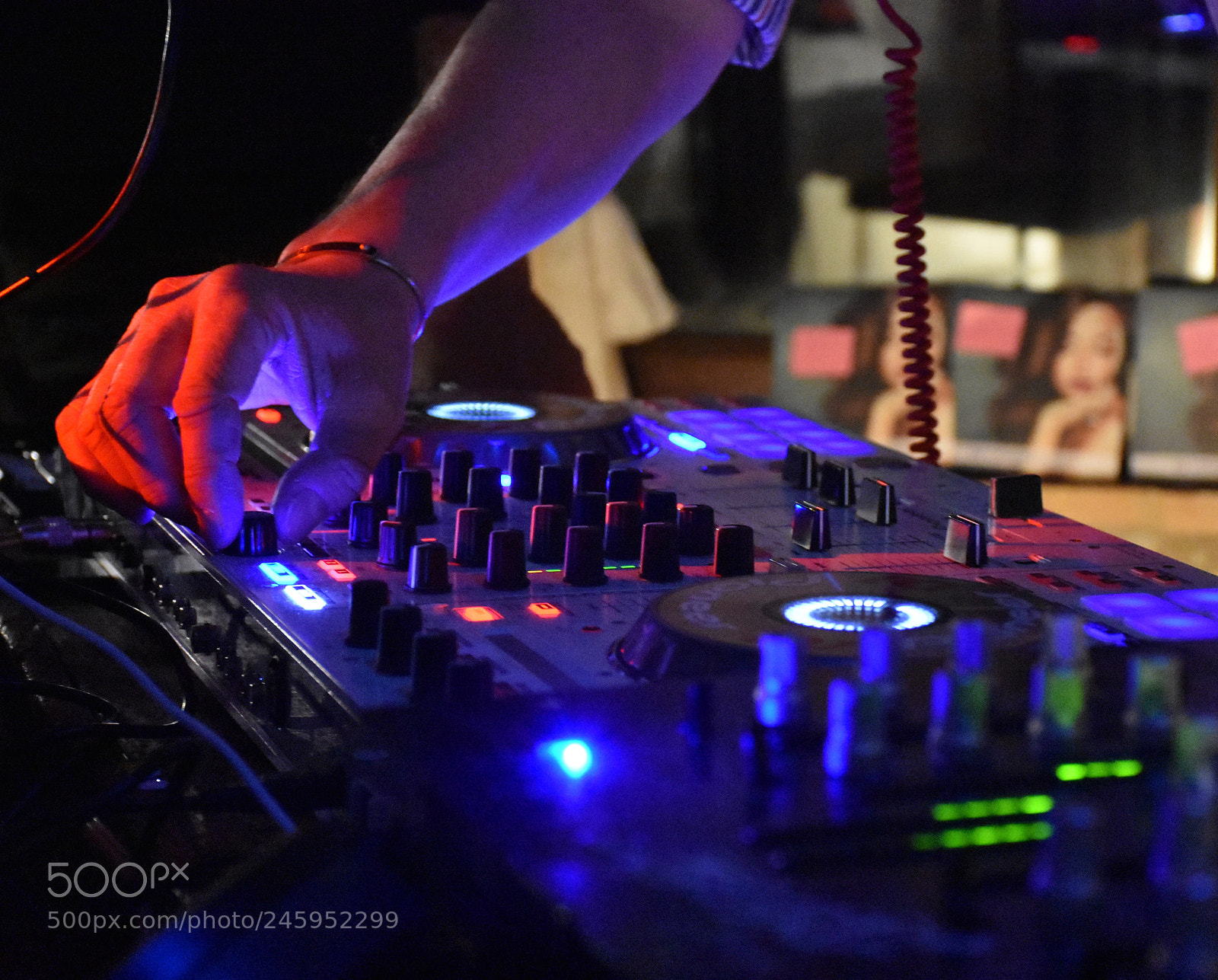Nikon D7200 sample photo. Colored music photography