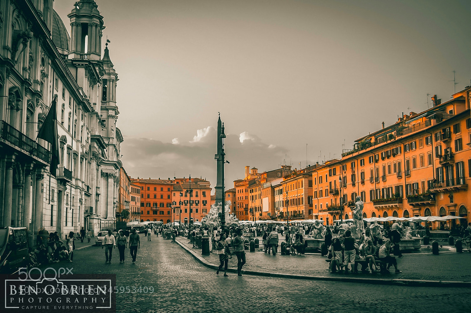 Nikon D40 sample photo. Roman market square photography