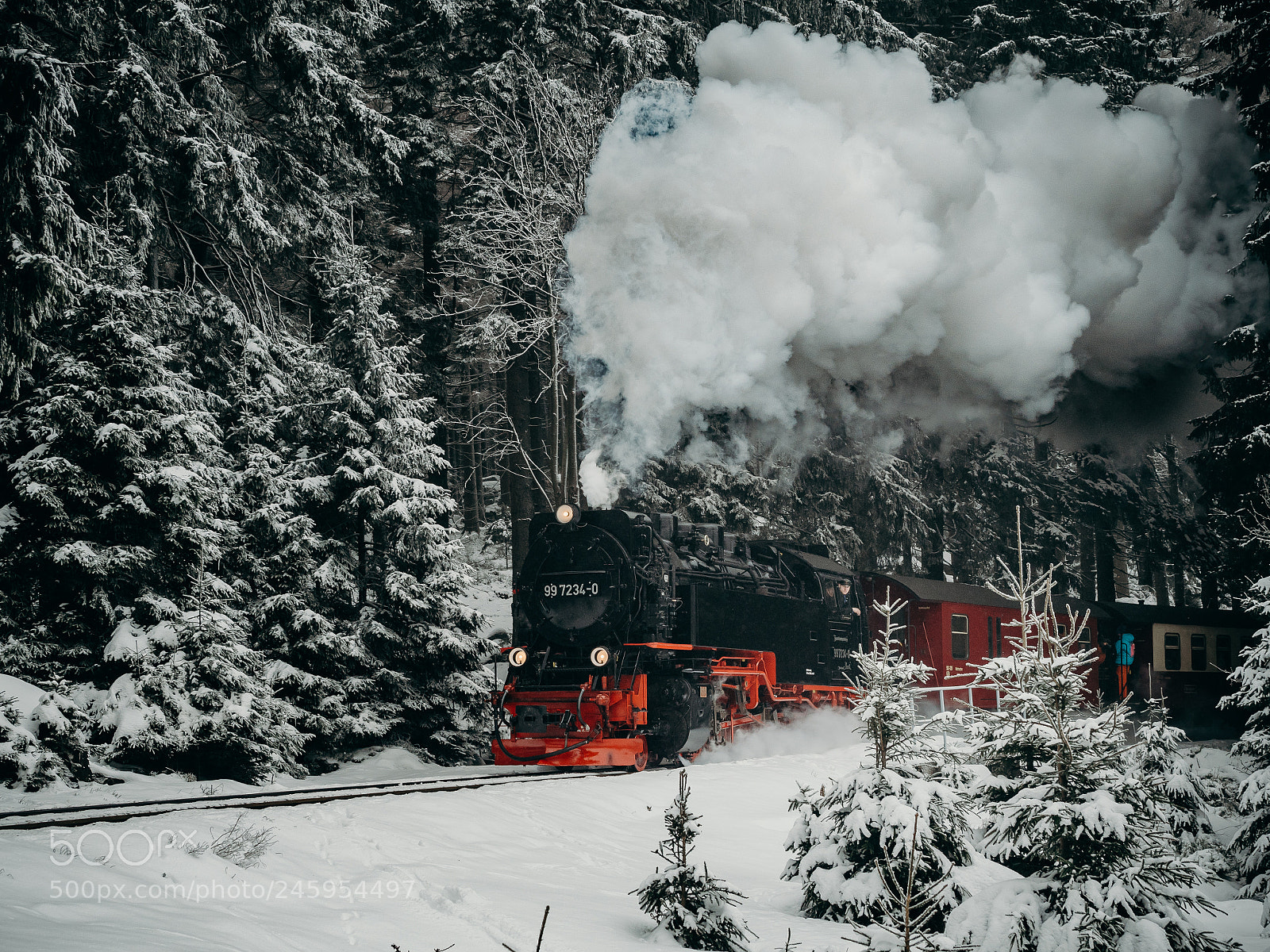 Panasonic Lumix DC-G9 sample photo. Steam locomotive - brockenbahn photography